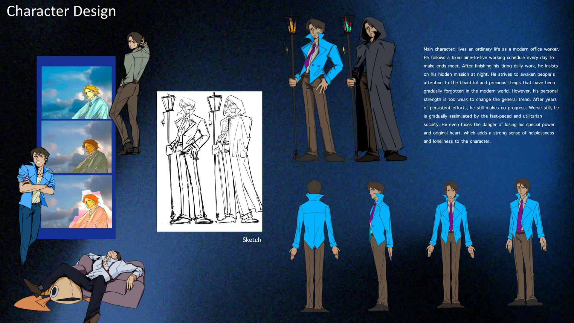 Retrieve — character design frame
